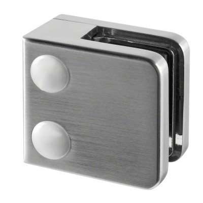 Q RAILING - JWEB 102100-000-19 Glass Clamp for MOD 21 Stainless Steel 4PK