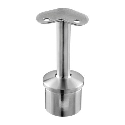 Q RAILING - 90 DEGREE SADDLE, DIA 14MM, HANDRAIL RECEPTION DIA 42.4MM, STAINLESS STEEL 316, SATIN EXTERIOR [PK2] [1407120429012] 140712-042-90-12