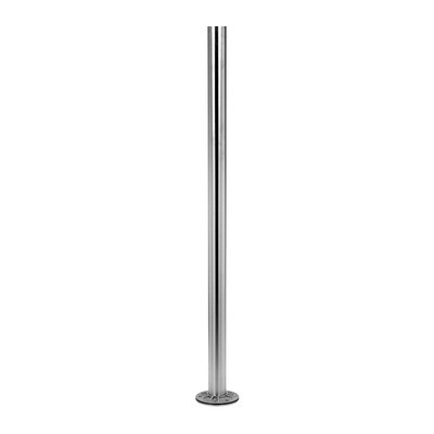 Q RAILING - Q-LINE BALUSTER POST, DIA 42.4MM X 2.6MM, HEIGHT-989MM, STAINLESS STEEL EXTERIOR, EXTERIOR [14091204212] 140912-042-12
