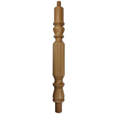 PST5 Reeded Newel Post 90 x 90 x 675mm (use with THR)