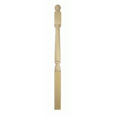 Richard Burbidge CNP1330P Hallmark Pine Complete Newel 82x1330mm