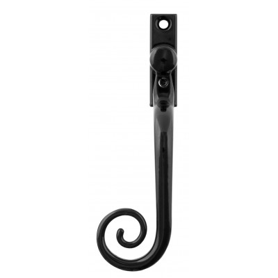 From The Anvil - Black Deluxe Monkeytail Espagnolette Fastener - Left Hand - 20451