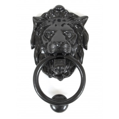 From The Anvil - Black Lion Head Knocker 33018