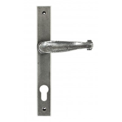 From The Anvil - Pewter Cottage Slimline Lever Espagnolette Lock Set 33036