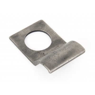 From The Anvil - Antique Pewter Rim Cylinder Pull 33071