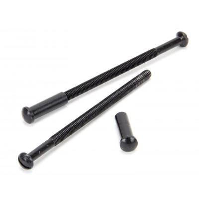 From The Anvil - Black 5mm Male & Female Screws (2) No Slots 33119S