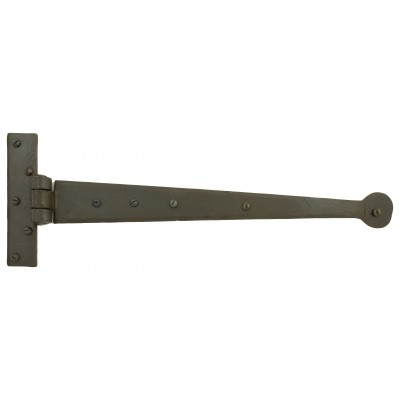 From The Anvil - Beeswax 15" Penny End T Hinge (Pair) 33184