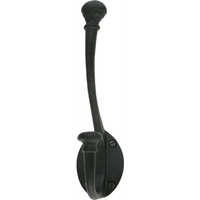 From The Anvil - Black 7 3/4" Hat & Coat Hook 33249