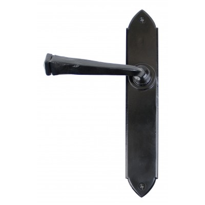 From The Anvil - Black Gothic Lever Latch Set 33275