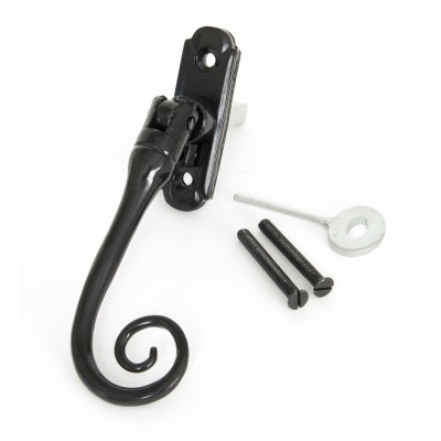 From The Anvil - Black Monkeytail Espagnolette Fastener - Right Hand - 33287