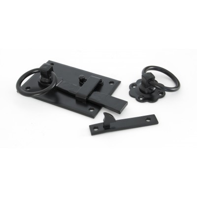 From The Anvil - Black Cottage Latch - Left Hand - 33294
