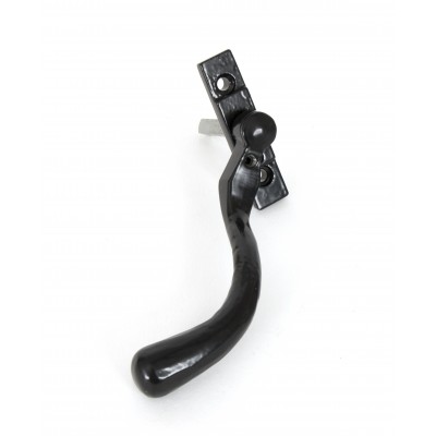 From The Anvil - Black Large 16mm Peardrop Espagnolette Fastener - Left Hand - 33340