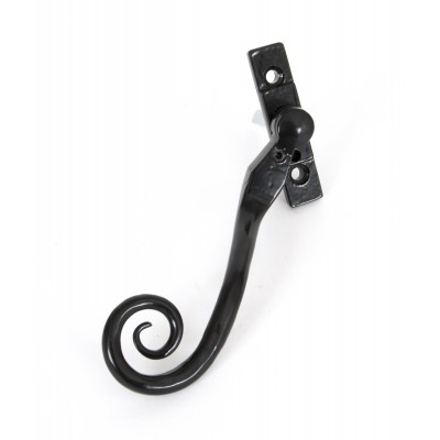 From The Anvil - Black Large 16mm Monkeytail Espagnolette Fastener - Left Hand - 33342