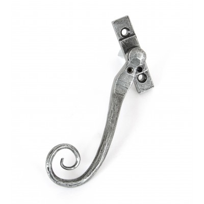 From The Anvil - Pewter Large 16mm Monkeytail Espagnolette Fastener - Left Hand - 33346