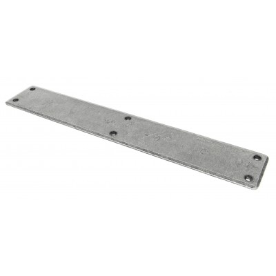 From The Anvil - Pewter 400mm Plain Fingerplate 33390