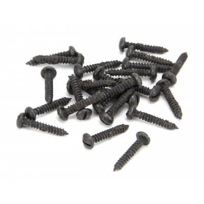 From The Anvil - Beeswax 6 x 3/4" Round Head Screws (25) 33407