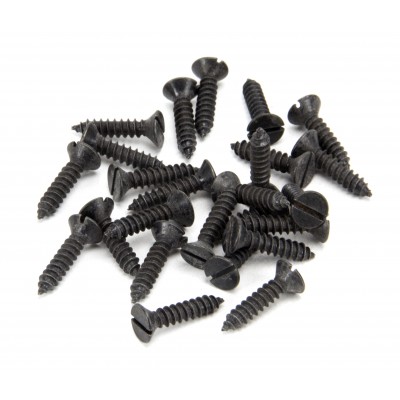 From The Anvil - Black 8 x 3/4" Countersunk Screws (25) 33413