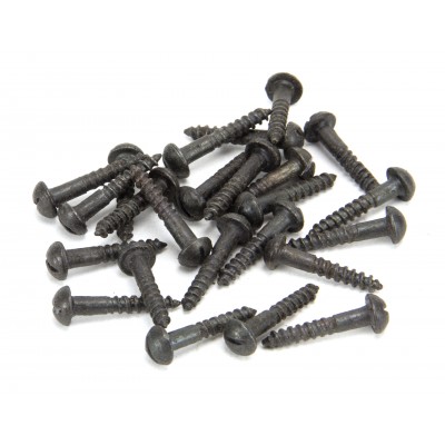 From The Anvil - Beeswax 8 x 1" Round Head Screws (25) 33415
