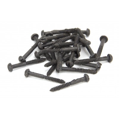 From The Anvil - Beeswax 10 x 1 1/2" Round Head Screws (25) 33419