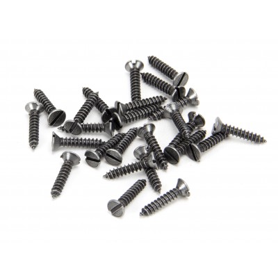 From The Anvil - Pewter 6 x 3/4" Countersunk Screws (25) 33425