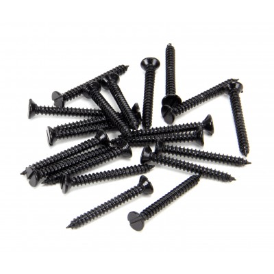 From The Anvil - Black 6 x 1 1/4" Countersunk Screws (25) 33432