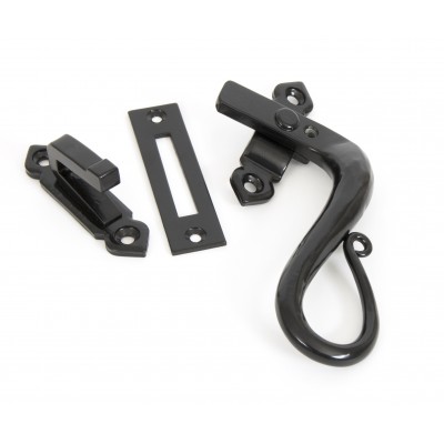 From The Anvil - Black Locking Shepherds Crook Fastener - Right Hand - 33469