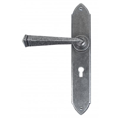 From The Anvil - Pewter Gothic Lever Lock Set 33600