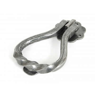 From The Anvil - Pewter Pear Shaped Door Knocker 33611