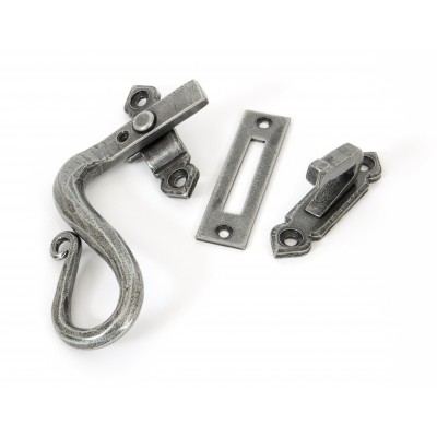 From The Anvil - Pewter Shepherds Crook Fastener - Left Hand - 33710