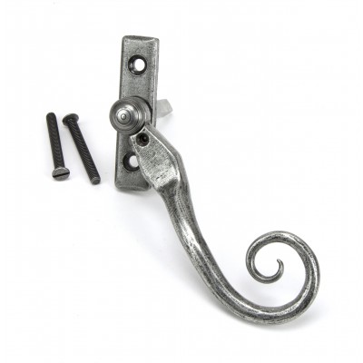 From The Anvil - Pewter 16mm Monkeytail Espagnolette Fastener - Right Hand - 33713