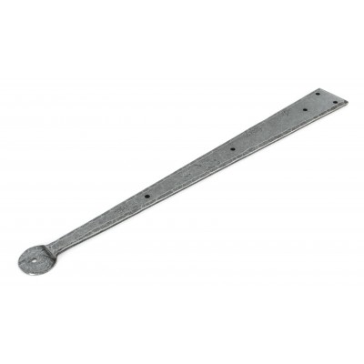 From The Anvil - Pewter 18" Penny End Hinge Front (Pair) 33786