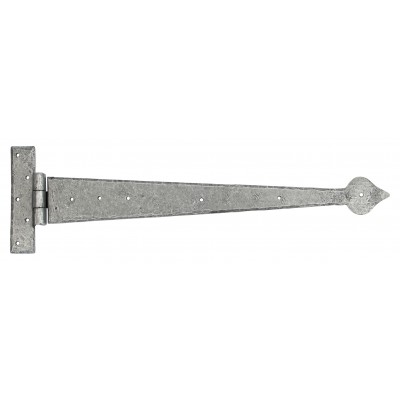From The Anvil - Pewter 22" Arrow Head T Hinge (Pair) 33792