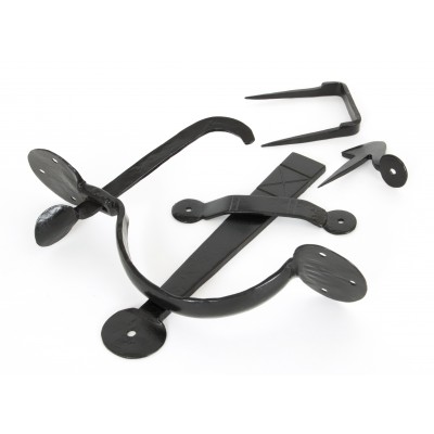 From The Anvil - Black Medium Bean Thumblatch - XL - 33815