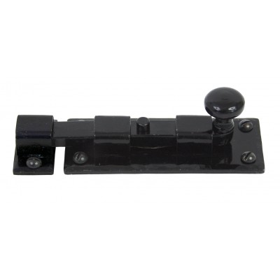 From The Anvil - Black 4" Straight Knob Bolt 33982