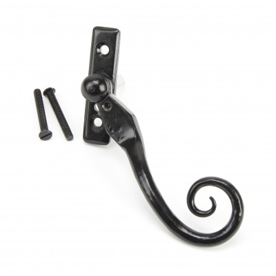 From The Anvil - Black 16mm Monkeytail Espagnolette Fastener - Right Hand - 33983