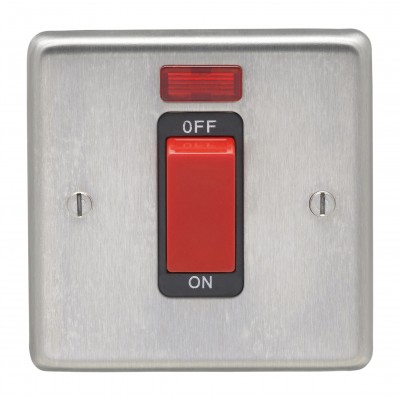 From The Anvil - Stainless Steel Single Plate Cooker Switch 34212/1