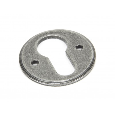 From The Anvil - Pewter Regency Euro Escutcheon 45122