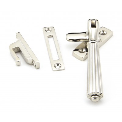 From The Anvil - Polished Nickel Locking Hinton Fastener 45341