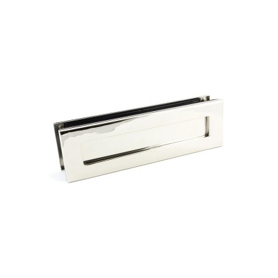 From The Anvil - Polished Nickel Traditional Letterbox 45443