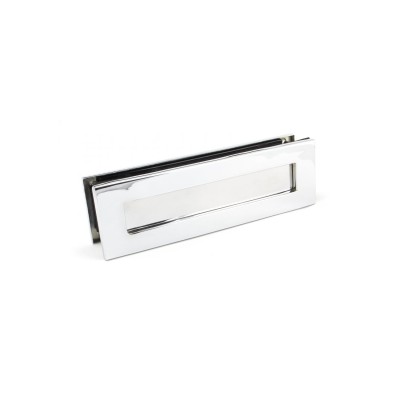 From The Anvil - Polished Chrome Traditional Letterbox 45444