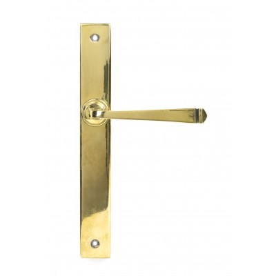 From The Anvil - Aged Brass Avon Slimline Lever Espagnolette Latch Set 45448