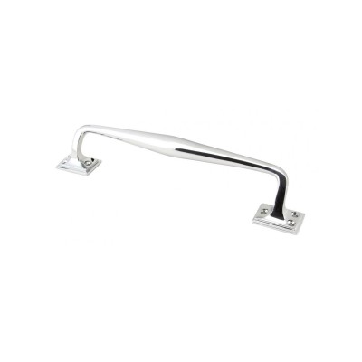 From The Anvil - Polished Chrome 300mm Art Deco Pull Handle 45457