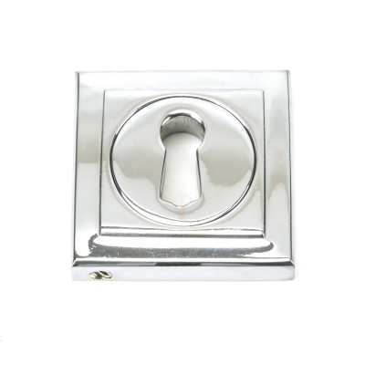 From The Anvil - Polished Chrome Round Escutcheon (Square) 45690