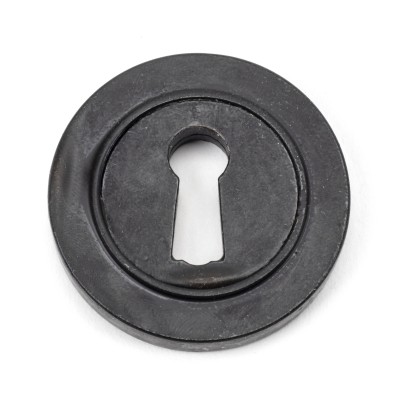 From The Anvil - External Beeswax Round Escutcheon (Plain Rose) 45699