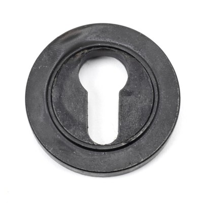 From The Anvil - External Beeswax Round Euro Escutcheon (Plain Rose) 45723