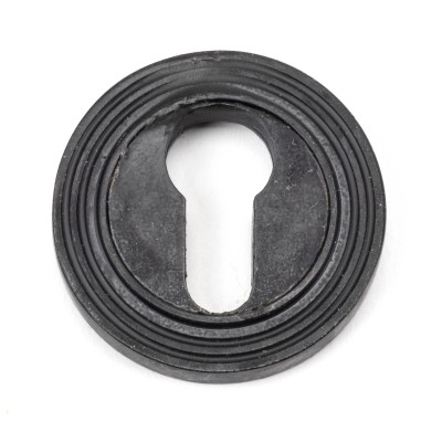 From The Anvil - External Beeswax Round Euro Escutcheon (Beehive Rose) 45725