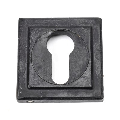 From The Anvil - External Beeswax Round Euro Escutcheon (Square Rose) 45726