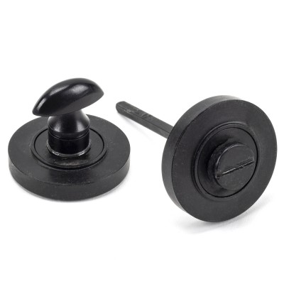 From The Anvil - External Beeswax Round Thumbturn Set (Plain Rose) 45747