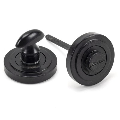 From The Anvil - External Beeswax Round Thumbturn Set (Art Deco Rose) 45748