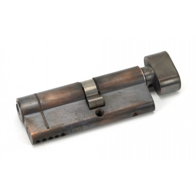 From The Anvil - Aged Bronze 35T/45 5-Pin Euro Cylinder/Thumbturn 45852